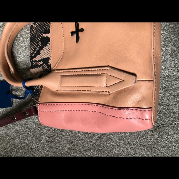 Pour La Victoire Provence Mini Satchel Dusty Pink Multi - Picture 12 of 16